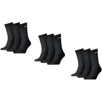 Puma Sportsocken Regular Crew Socken Sport 9-Pack schwarz 2.0