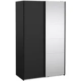 Tvilum Schiebetürenschrank Catania 120 x 200 x 0 cm Schwarz