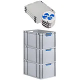 Proregal Eurobox NextGen Color 32 x 40 x 60 cm 3-tlg. blau