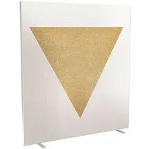 Paperflow Trennwand easyScreen Classic Chic, 61359 bunt 160,0 x 173,4 cm, 1 St.