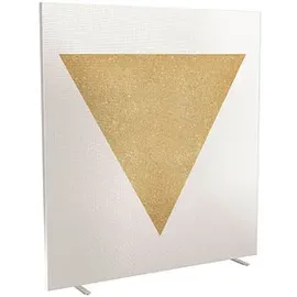 Paperflow Trennwand easyScreen Classic Chic, 61359 bunt 160,0 x 173,4 cm, 1 St.