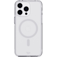 Tech21 Evo Clear iPhone 15 Pro Max, Kompatibel mit MagSafe, Einfache Telefonhülle, Biologisch abbaubar, Transparent,