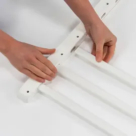 Reer Treppenschutzgitter 63-106 x 72 cm Weiß