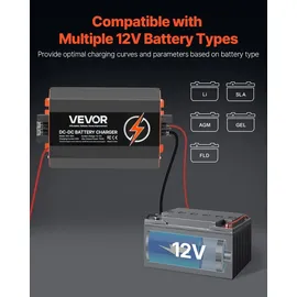 Vevor DC/DC-Batterieladegerät 12 V 60 A