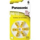 Panasonic Batterie 6 x PR10 - Silber