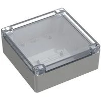 TRU Components TC-10860864 Universal-Gehäuse Polycarbonat Lichtgrau 1St.