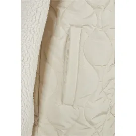 URBAN CLASSICS Oversized Sherpa Quilted Mantel Soft Seagrass / White Sand 4XL
