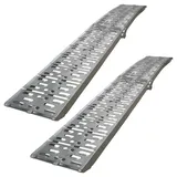 Grafner Grafner® 2er Set Alu Auffahrrampe Verladerampe klappbar 226x29,5 cm 680 kg