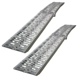 Grafner Grafner® 2er Set Alu Auffahrrampe Verladerampe klappbar 226x29,5 cm 680 kg