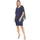 Swing Cocktailkleid Blau 38