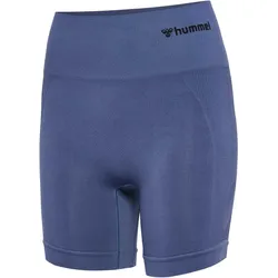 hummel hmlTIF Seamless Fitness Shorts Damen 7507 - blue indigo XS