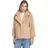 Betty Barclay "Damen mit Plüsch", Damen, Gr. 40, beige, Plüsch, Obermaterial: 100% Polyester. Besatz: 100% Polyester. Futter: 55% Viskose, 45% Polyester, lässig geschnitten, Jacken Outdoorjacke