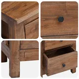vidaXL Nachtschrank 40 x 30 x 51 cm Braun