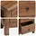 vidaXL Nachtschrank 40 x 30 x 51 cm Braun