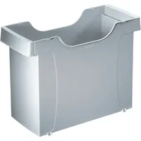 Leitz Hängemappenbox Uni-Box Plus grau (ohne Inhalt) Packung mit