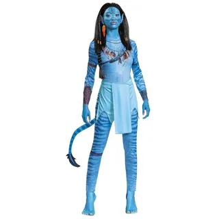 Metamorph Kostüm Avatar: The Way of Water – Neytiri Kostüm, Offizielles Na'vi-Kostüm zum aktuellen Avatar-Film blau