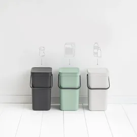 Brabantia Sort & Go 12 l light grey