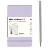 Leuchtturm 1917 Leuchtturm1917 Notizblock Pocket Hardcover, 184 Seiten, Lilac, Liniert