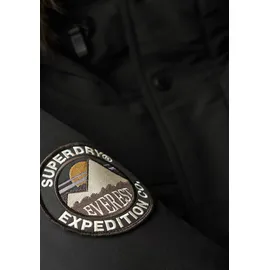 Superdry Everest Faux Fur Jacke Jet Black XL