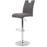 Hela 2er Set Barhocker Miranda - Microfaser Beige