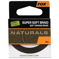 Fox Naturals Soft Braid hooklength - 20m Vorfachmaterial, Tragkraft:20lb
