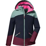 KILLTEC Mädchen Outdoorjacke/Funktionsjacke mit Kapuze KOW 195 GRLS JCKT, dunkelnavy, 176, 38510-000