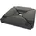 Mendler Schirmständer HWC-A40 Kunststoff 80 kg Schwarz