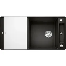 Blanco Axia III XL 6 S-F rechts Flächenbündig granit schwarz Handbetätigung 990 x 500 mm