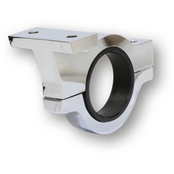 HIGHSIDER Aluminium Lenkerschelle, verchromt, für Kontrollanzeige 360-231, silber