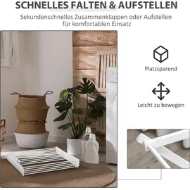 Homcom Turmtrockner 1,44 m weiß