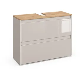 Vicco Waschbeckenunterschrank Majest, Cashmere/artisan, 80.1 x 62 cm mit 2 Schubladen, Rechteckig, 80.1x62x30.1 Badezimmer, Badezimmerschränke, Waschbeckenunterschränke