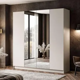 lookway Drehtürenschrank Aurel 200 x 210 x 57 cm Beige