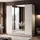 lookway Drehtürenschrank Aurel 200 x 210 x 57 cm Beige
