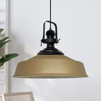 Bamyum Pendelleuchte Asletl-Schwarz E27,