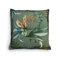 GO-DE Hockerauflage 50 x 50 cm blau/grün/orange floral 1 St.