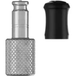 Schwalbe Clik Valve Conversion Set Adapter schwarz