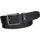 Tommy Hilfiger Denton Leather Belt 3.5 EXT W110 Black