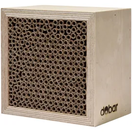 Dobar Wildbienenhaus mit 6 Nistblöcken im Holzrahmen 45 cm x 15 cm x 31 cm