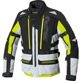 Spidi H2Out Allroad Textiljacke schwarz-grau-gelb, Größe XL