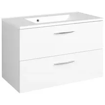 Held Waschbeckenunterschrank 80 mit Mineralgussbecken »Portofino«, - weiß