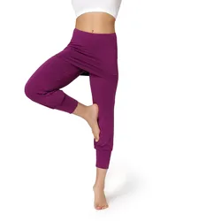 Yoga Hose 3/4 mit Rock BLV50-276 - Fuchsia - M