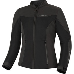 SHIMA Openair Damen Motorrad Textiljacke, schwarz, Größe L