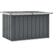 vidaXL Gartenbox Grau 109x67x65 cm