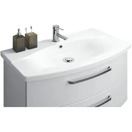 Sconto Waschtischkombination 84 x 53,7 x 46 cm Weiß