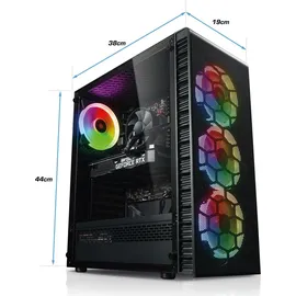 Kiebel Tornado 12 Gaming-PC Intel Core i7 2023 32 GB RAM 1 TB SSD RTX 5060 Win 11