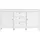 Home Affaire Sideboard 151,4 x 79,7 x 38,4 cm Weiß