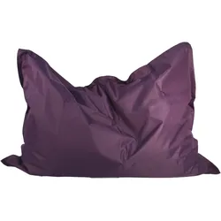 Sitzsack KINZLER "Meso", lila (brombeer), B:100cm H:10cm, Polyester, Sitzsäcke