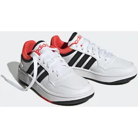adidas Hoops 3.0 Kinder Cloud White/Core Black/Bright Red 32