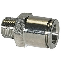 Riegler Gerade Steckverschraubung R 1/2 a., Schl.-Ã ̃12, 15bar,