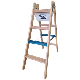 Iller-Leiter Holz Stufen ERGO Plus 2x4 Stufen